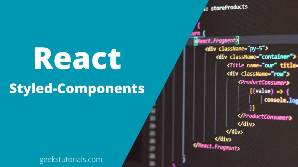  React Styled Components